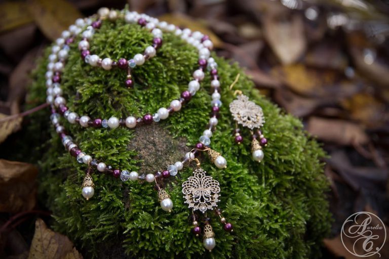 Larp-Schmuck – Ein Set in Rosa und Pink